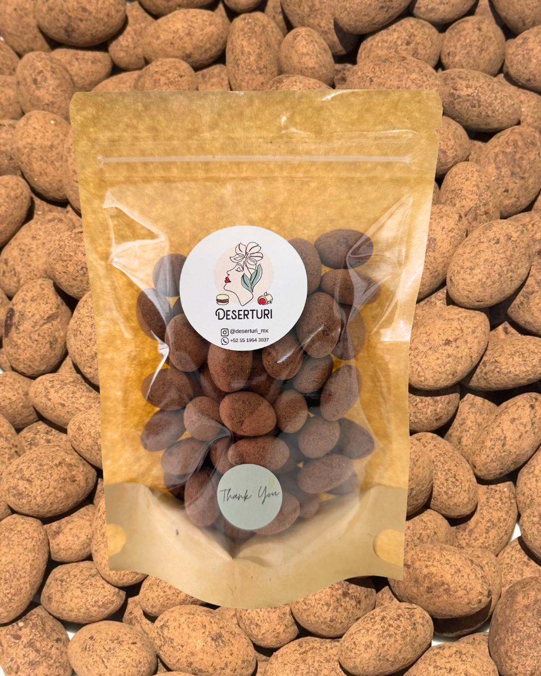 Cocoa Almonds - 250g